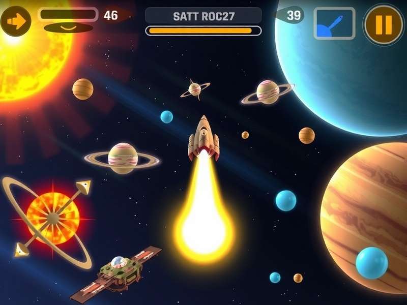 Solar System Sharpshooter gameplay screenshot
